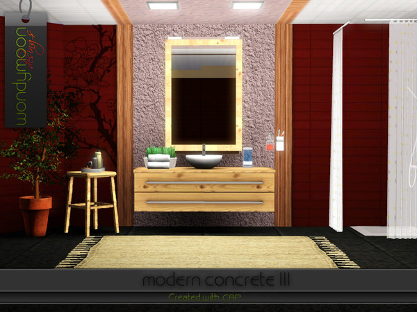 Sims 3 — Modern Concrete III by wondymoon — - Modern Concrete III - wondymoon designs - Feb'2012 - TSR