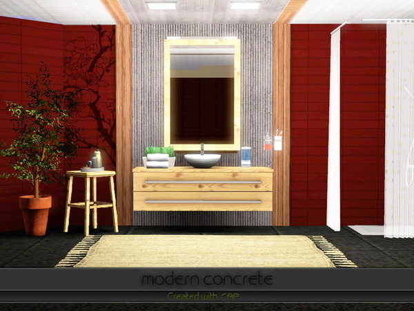 Sims 3 — Modern Concrete by wondymoon — - Modern Concrete Pattern Set - wondymoon designs - Feb'2012 - TSR