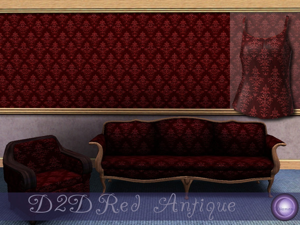 Sims 3 — D2DRed Antique by D2Diamond — Designed by D2Diamond @ TSR.