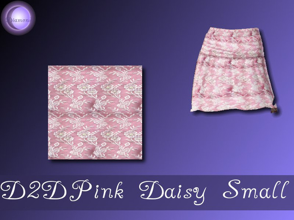 Sims 3 — D2DPink Daisy Small by D2Diamond — Designed by D2Diamond @ TSR.