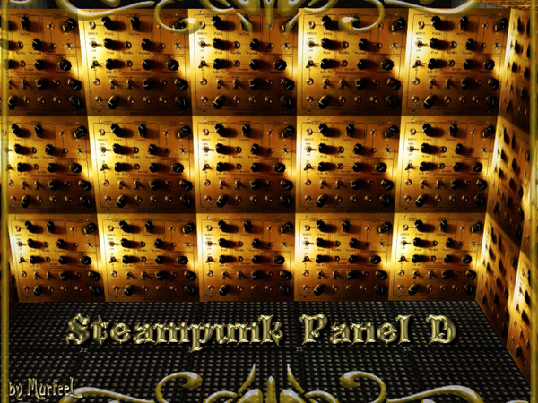 Sims 3 — Steampunk Panel D by murfeel — Knobs....again.