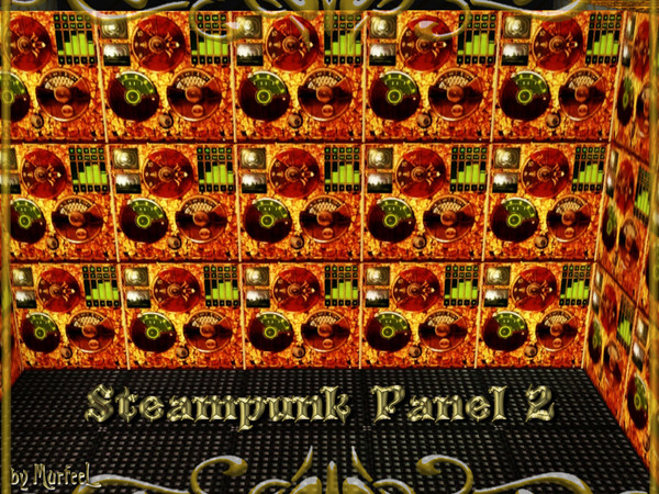 Sims 3 — Steampunk Panel 2 by murfeel — I think these readings mean the airship needs gas?....
