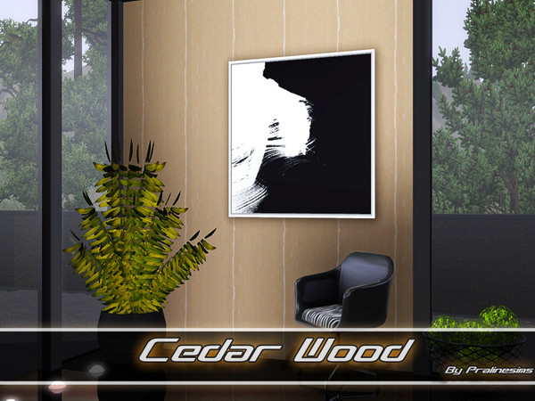 Sims 3 — Cedar Wood by Pralinesims — By Pralinesims /under wood