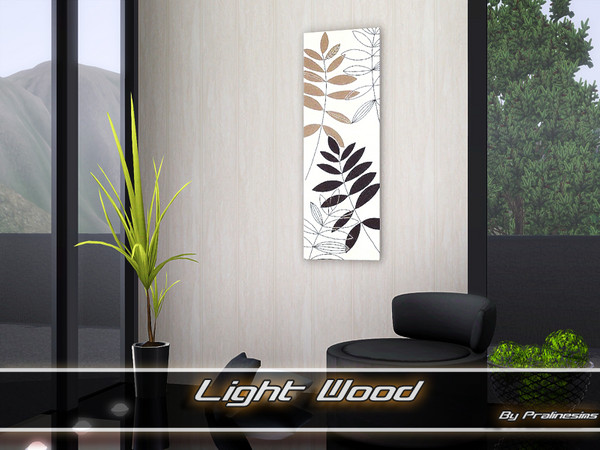 Sims 3 — Light Wood  by Pralinesims — By Pralinesims