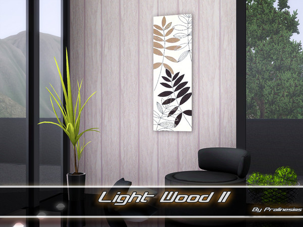 Sims 3 — Light Wood 2 by Pralinesims — By Pralinesims