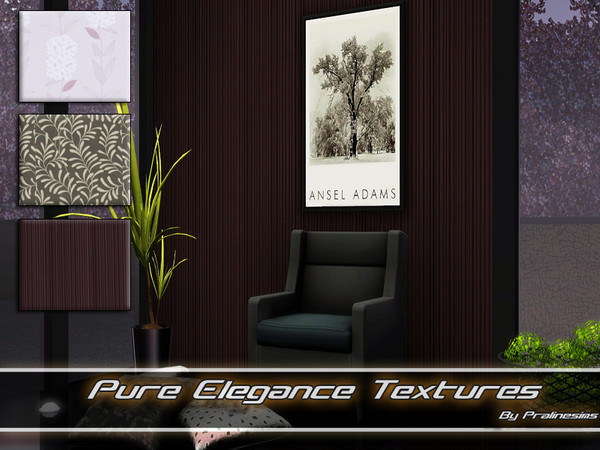 Sims 3 — Pure Elegance Textures by TSR Archive — Set contains three elegant textures! We hope you like it;)