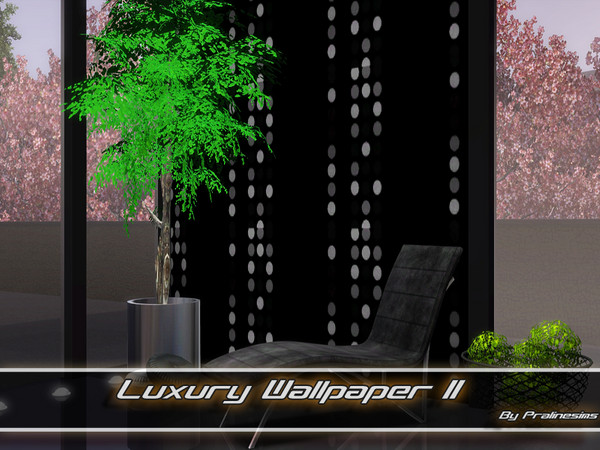 Sims 3 — Luxury Wallpaper II by TSR Archive — Pattern made by Pralinesims for TSR