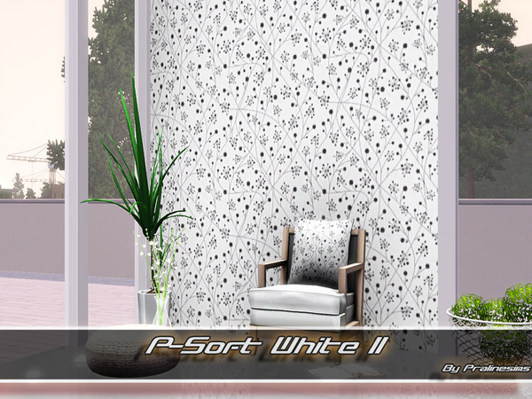 Sims 3 — P-Soft White II by Pralinesims — By Pralinesims under: Theme