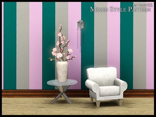 Sims 3 — Mixed Style Pattern 009 by IceyXX by Iceyxx — Mixed Style Pattern. Mix and Match!