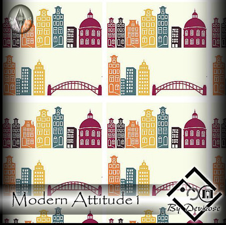 Sims 3 — Modern Attitude1 by Devirose — I created these patterns using the 'Create a Pattern'by EA ;)-Base game