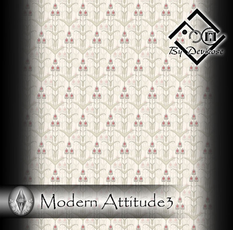 Sims 3 — Modern Attitude3 by Devirose — I created these patterns using the 'Create a Pattern'by EA ;)-Base game