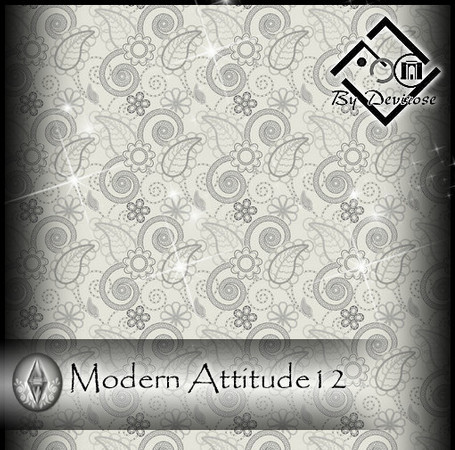 Sims 3 — Modern Attitude12 by Devirose — -I created these patterns using the 'Create a Pattern'by EA ;)Base game