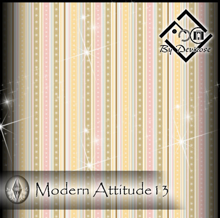 Sims 3 — Modern Attitude13 by Devirose — -I created these patterns using the 'Create a Pattern'by EA ;)Base game