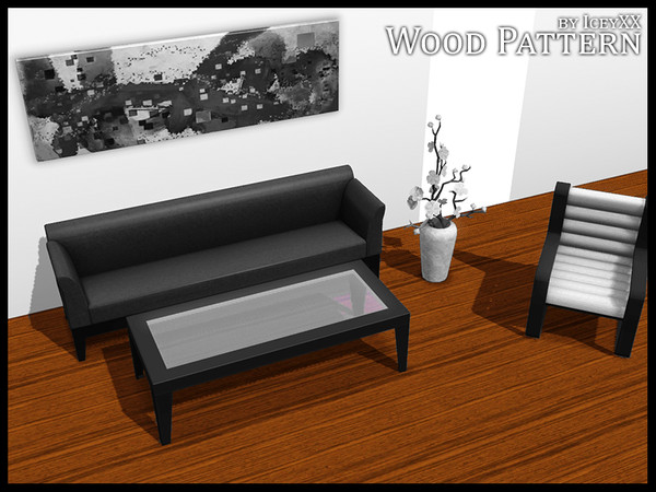 Sims 3 — Wood Pattern 010 by IceyXX by Iceyxx — A decorative wood pattern. 3 recolorable channels.
