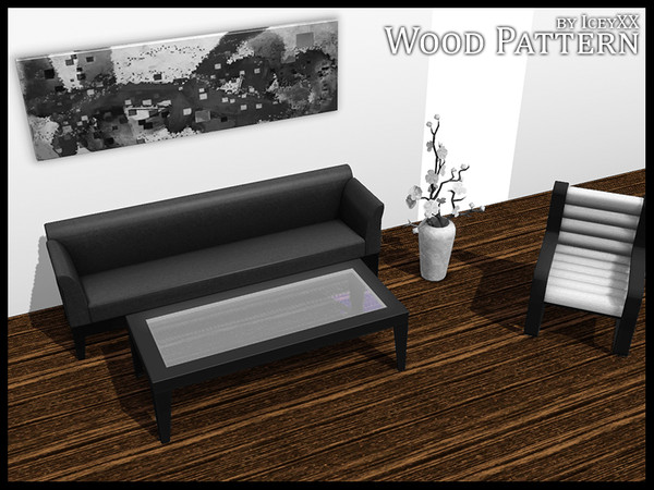 Sims 3 — Wood Pattern 012 by IceyXX by Iceyxx — A decorative wood pattern. 3 recolorable channels.