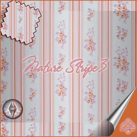 Sims 3 — NatureStripe3 by Devirose — By Devirose-found in the category 'Fabrics', created using EA's 'Create a