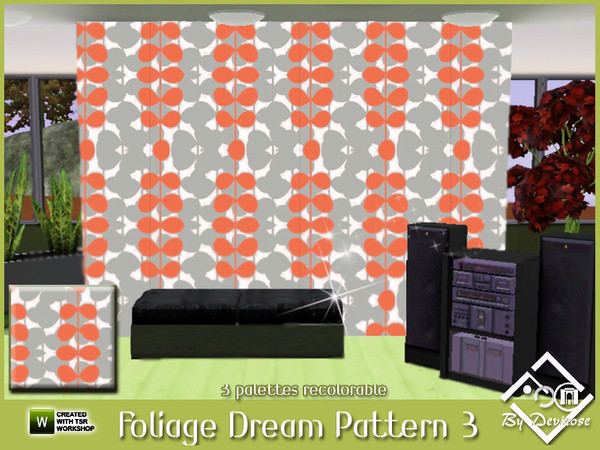 Sims 3 — Foliage Dream 3 by Devirose — No need Expansion packs,base game compatible-Enjoy^^