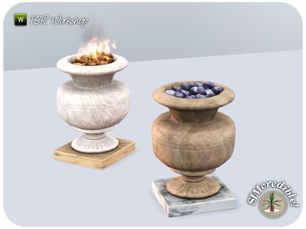 Sims 3 — Vitrage Brazier by SIMcredible! — by SIMcredibledesigns.com available at TSR