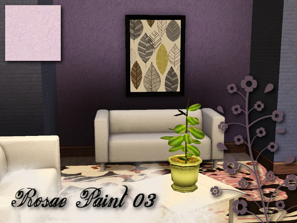 Sims 3 — Rosae Pattern 03 by SugoiZiua2 — Rosae Paint Pattern 03 by SugoiZiua. 