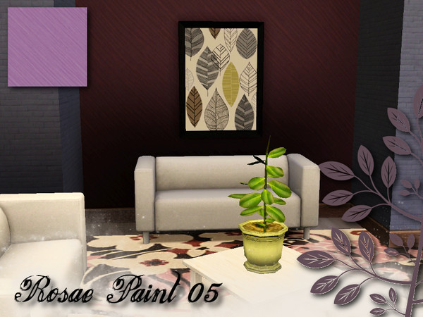 Sims 3 — Rosae Pattern 05 by SugoiZiua2 — Rosae Pattern 05 by SugoiZiua at TSR. (Left version of the Rosae Pattern 04)