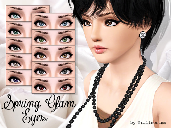 Sims 3 — Spring Glam Eyes by Pralinesims — Realistic eyes for your sims! Your sims will love their new look ;) - 7