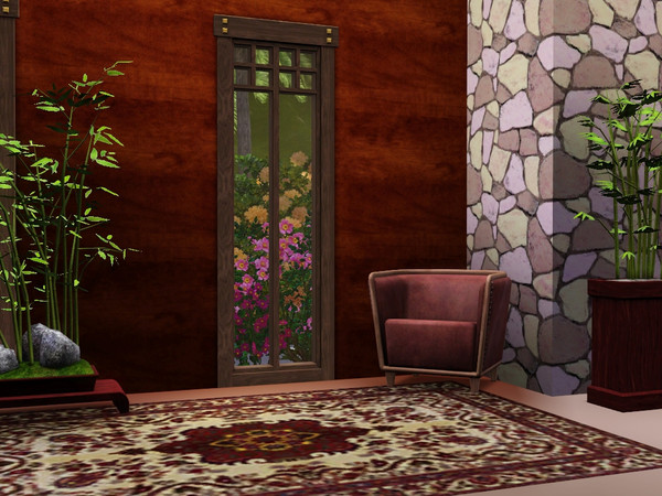 Sims 3 — Wood 02 Horizontal by Flovv — A classical wood pattern.