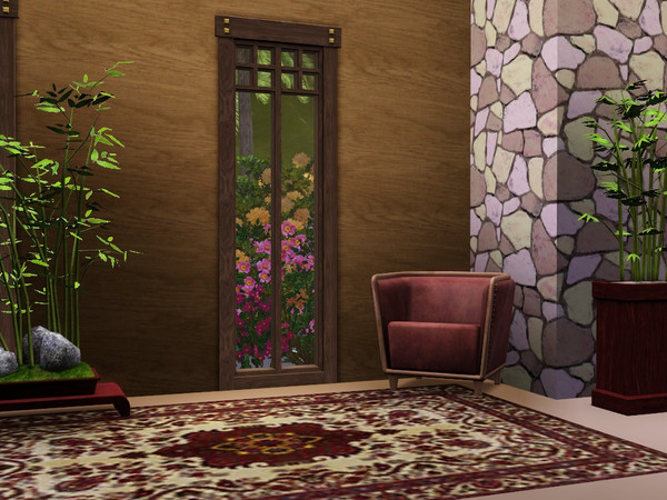 Sims 3 — Wood 04 Horizontal by Flovv — A classical wood pattern.