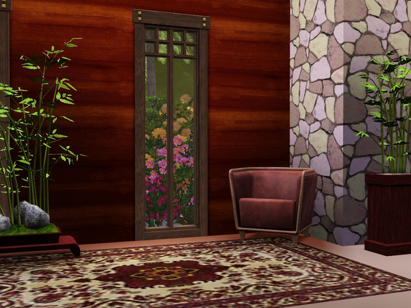 Sims 3 — Wood 03 Horizontal by Flovv — A classical wood pattern.