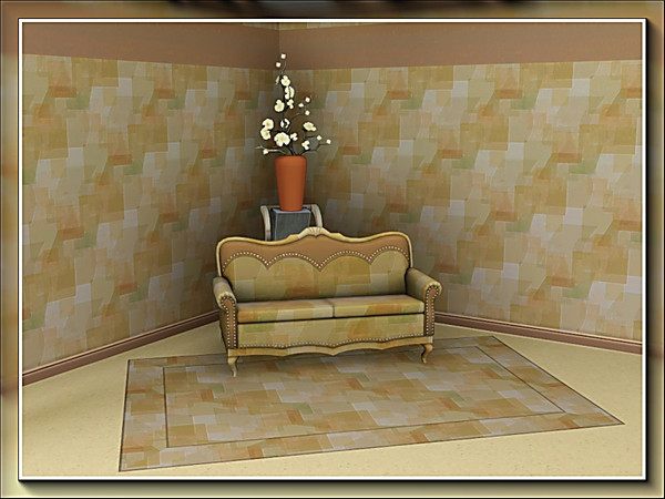 Sims 3 — marcorse_out of focus pattern by marcorse — An out-of-focus, yellow and brown design rather like a portion of a
