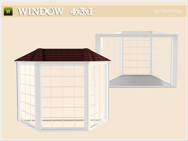 Sims 3 — SV_Window_4x3 by Severinka_ — Created by Severinka,