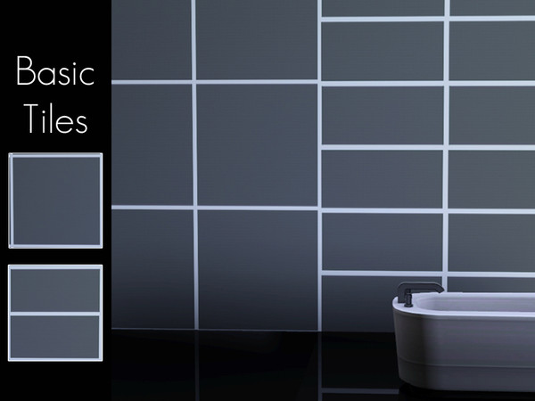 Sims 3 — Basic Tiles by danielaoecksler — Basic Tiles Pattern