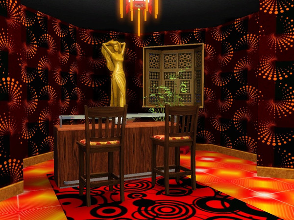 Sims 3 — Disco Fever by allison731 — This is set with 7 colorful and bright patterns, which may good decorate public