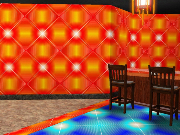 Sims 3 — Disco Fever-Design 06 by allison731 — Pattern is part of the Disco Fever set. Category: Abstract Channels: 3