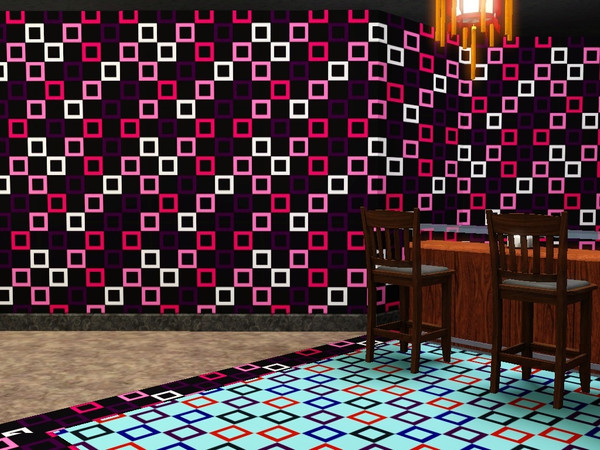 Sims 3 — Disco Fever-Design 07 by allison731 — Pattern is part of the Disco Fever set. Category: Geometric Channels: 4