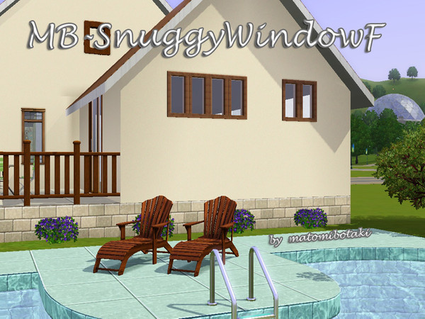 Sims 3 — MB-SnuggyWindowF by matomibotaki — MB-SnuggyWindowF, window mesh privacy 1x1, recolorable, by matomibotaki.