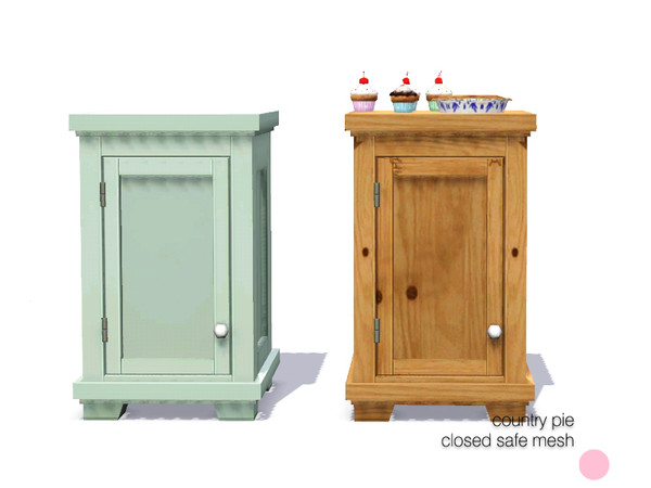 Sims 3 — Country Pie Closed Safe Mesh by DOT — Country Pie Closed Safe Mesh by DOT of The Sims Resource