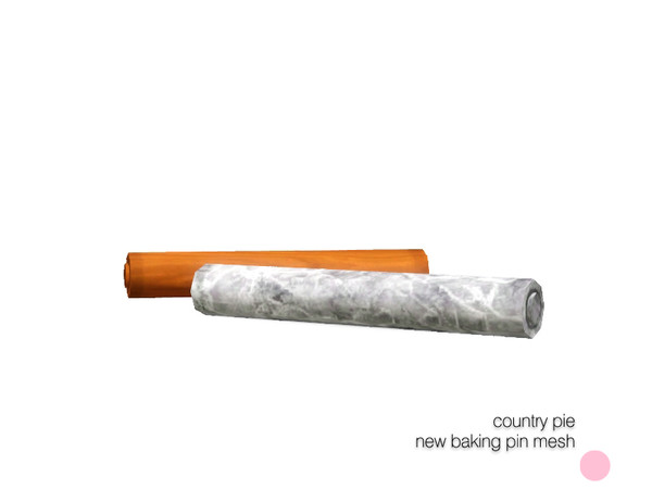 Sims 3 — Country New Baking Pin Mesh by DOT — Country New Baking Pin Mesh by DOT of The Sims Resource
