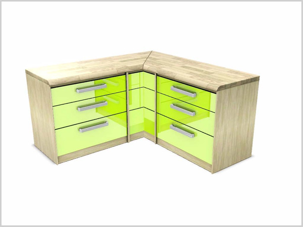 Sims 3 — Akira Kitchen Counter by sim_man123 — Kitchen Counter from my Akira Kitchen Set. Made by sim_man123 from TSR.