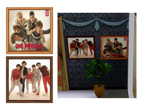 Sims 3 — One Direction posters 02 by robin_rosina — My second poster(s) of 1D :)
