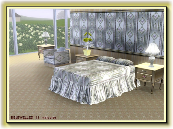 Sims 3 — Bejewelled 11 pattern by marcorse — Bejewelled 11 is the fifth in the second set of 6, in a series of 12