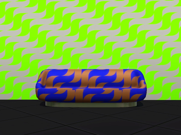 Sims 3 — Pg Retro Pattern II by Pegasus9602 — Retro Pattern, 2 channels recolourable. Please enjoy!!