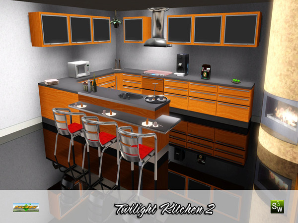 Sims 3 — Twilight Kitchen by ruhrpottbobo — twilight Kitchen the story of twilight