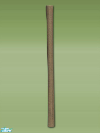 Sims 2 — Log Column - Rustic by Shakeshaft — Part of a set of Log build objects,3 new modular stair meshes, 3 matching