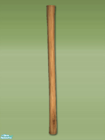 Sims 2 — Log Column - Mesh by Shakeshaft — Part of a set of Log build objects,3 new modular stair meshes, 3 matching log