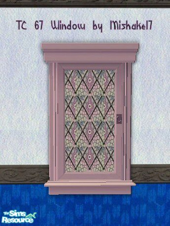 Sims 2 — Texture Challenge 67 Kitchen -  Window by mishakel7 — Part of my TC 67 set. 