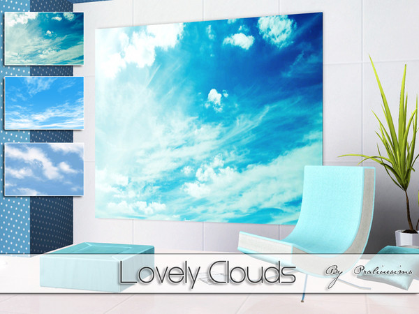 Sims 3 — Lovely Clouds by Pralinesims — By Pralinesims