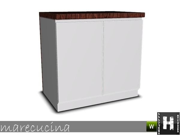 Sims 3 — Marecucina Base Counter by hudy777-design — Marecucina Base Coubnter by: hudy777DeSign