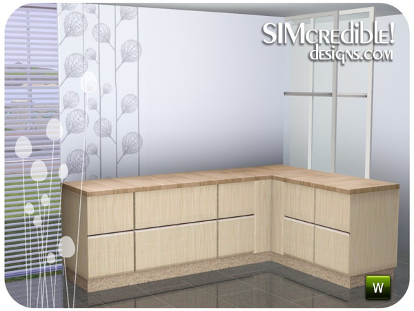 Sims 3 — Astraea Counter by SIMcredible! — by SIMcredibledesigns.com available at TSR