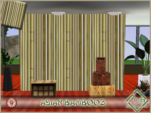 Sims 3 — Asian Bamboo3 by Devirose — -No need Expansion packs,base game compatible-Enjoy^^