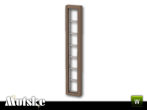 Sims 3 — Bari Window Side 1x1 by Mutske — 4 recolorable parts. Made by Mutske@TSR. TSRAA.